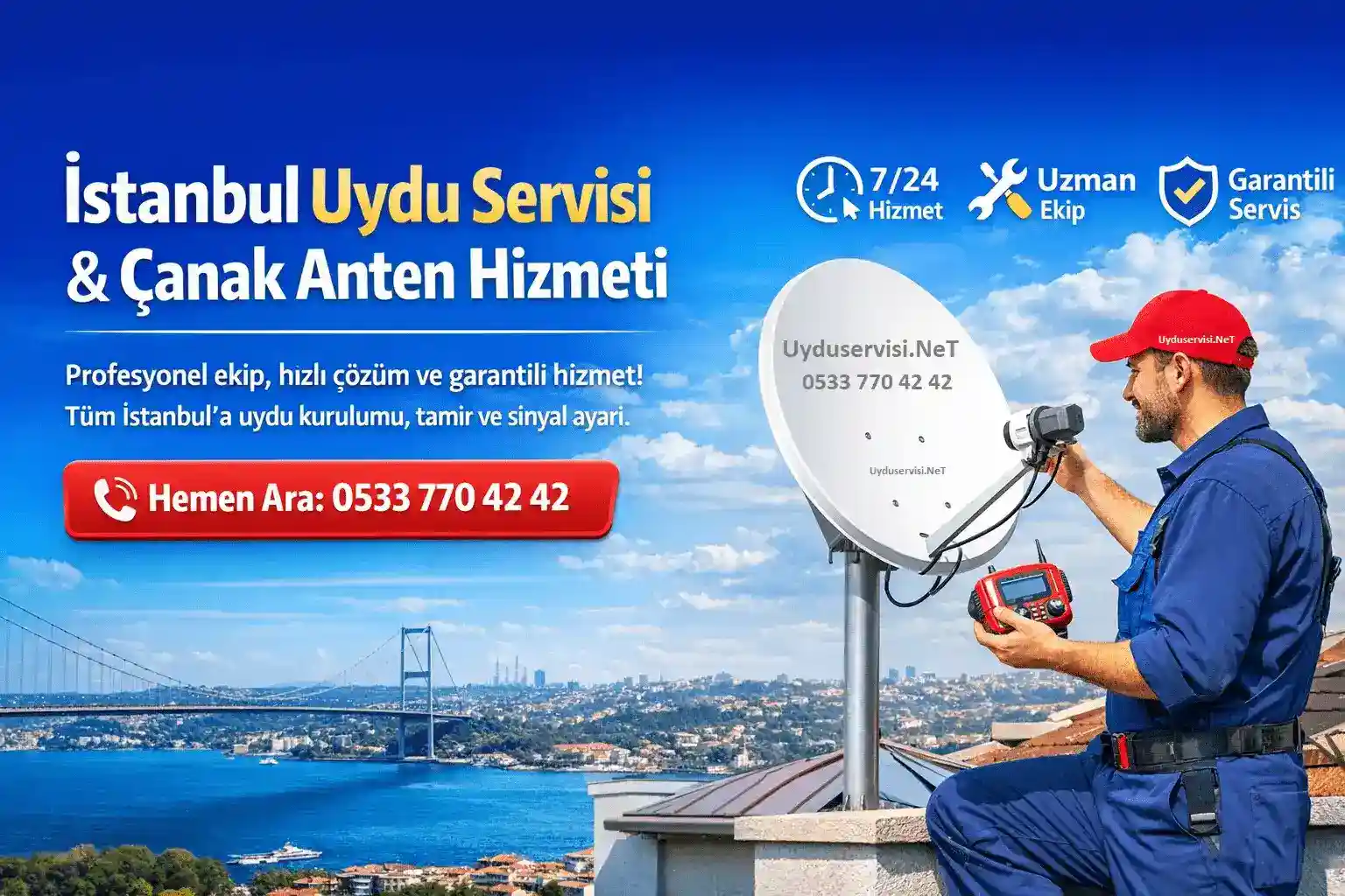 Tuzla Çanak Anten Servisi: Hızlı Çanak Anten Kurulum, Tamir ve Ayar Hizmeti